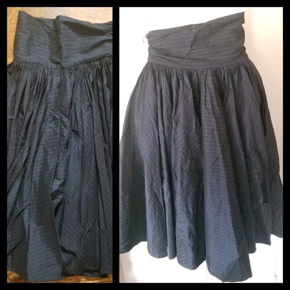 👽SOLD 🌠  Jean Paul Gaultier Ticking StripE Skirt - Picture 6 of 8